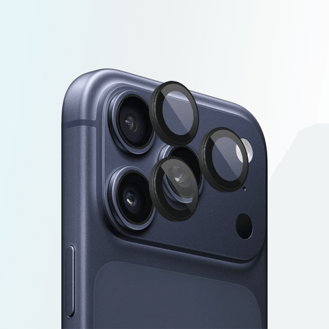 Camera protector voor iPhone met ultra-gehard Japans Asahi-glas voor optimale camera bescherming.